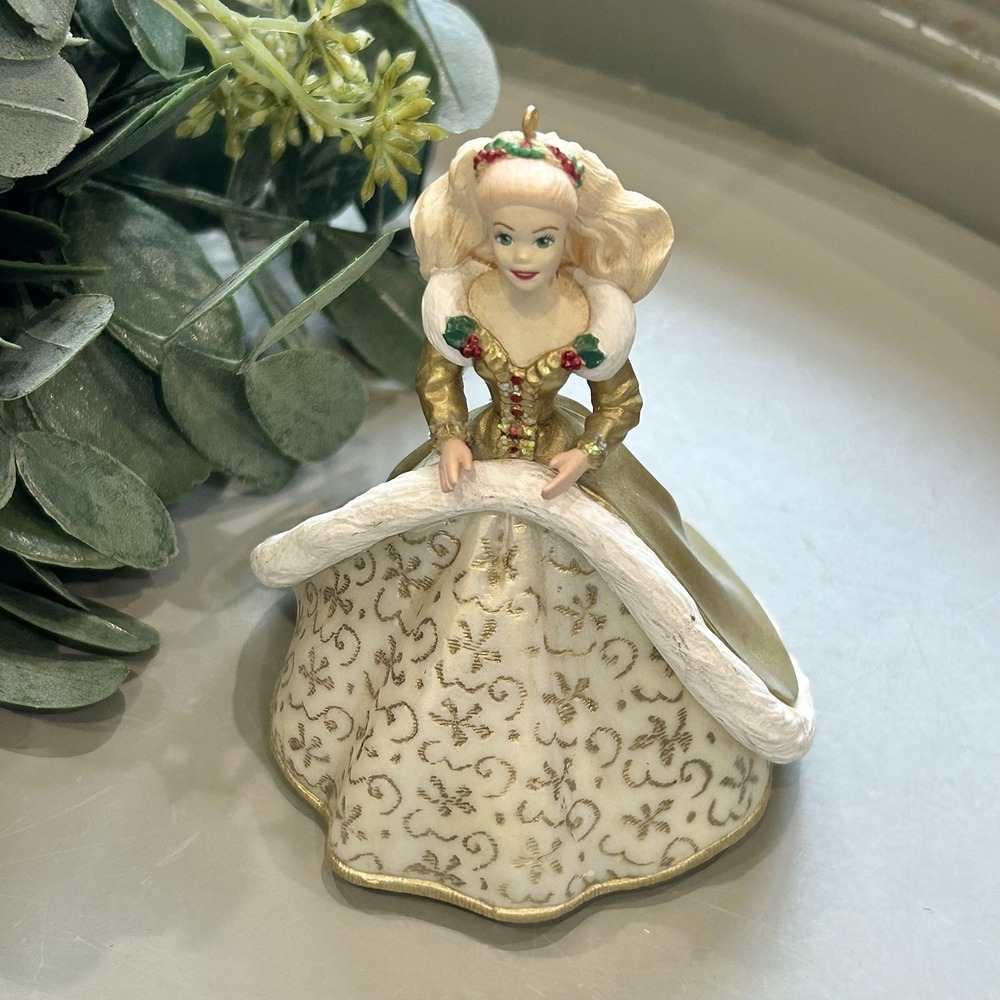 Hallmark Keepsake Holiday Barbie Christmas Ornament Handcrafted 1994
